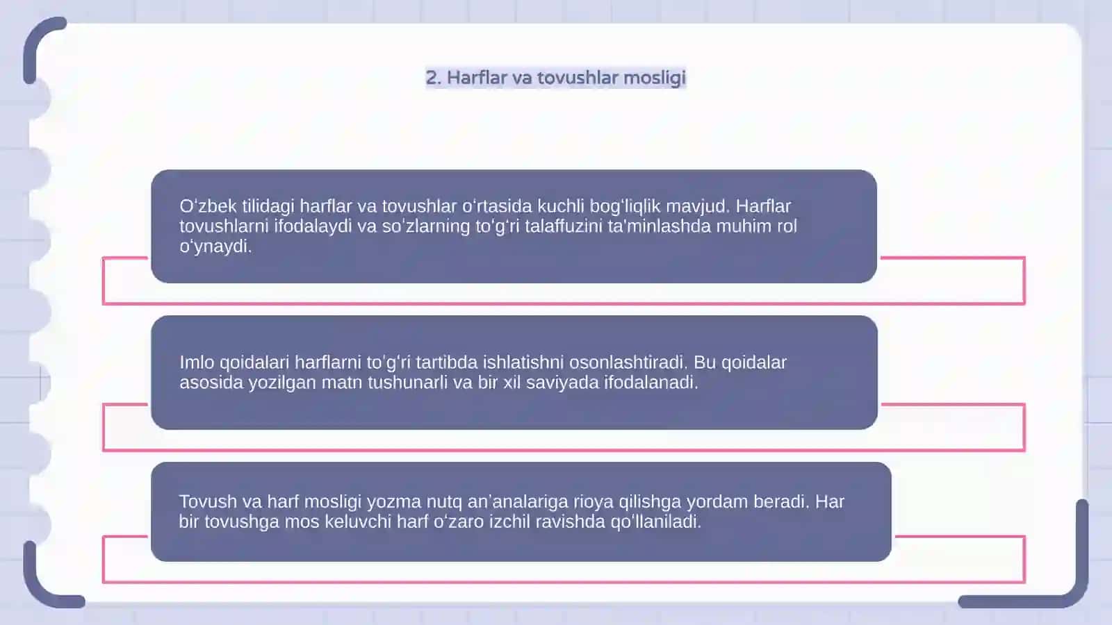 O'zbek tilining asosiy imlo qoidalari 4