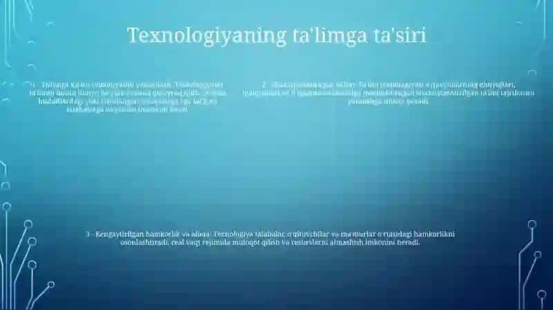 Tarbiyaviy Tadbirlarni O'Tkazish Texnalogiyasiniishlab Chiqish 4