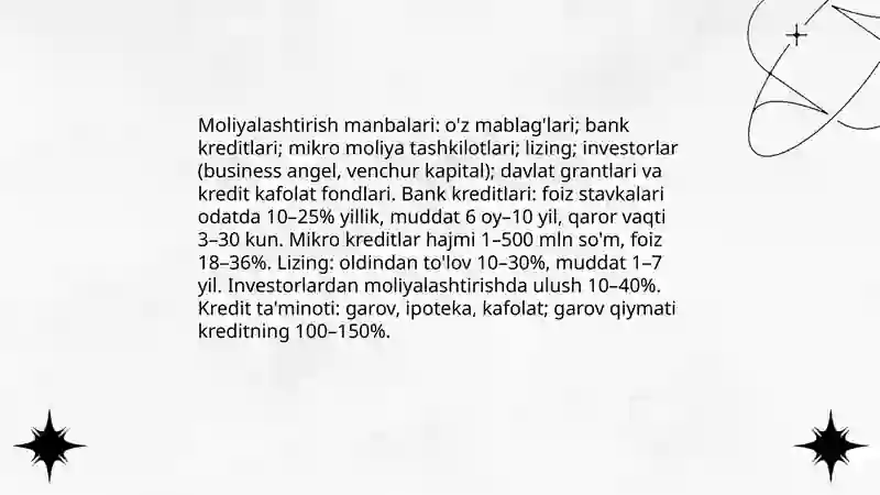 Kichik biznes va tadbirkorlikni rivojlanish 4