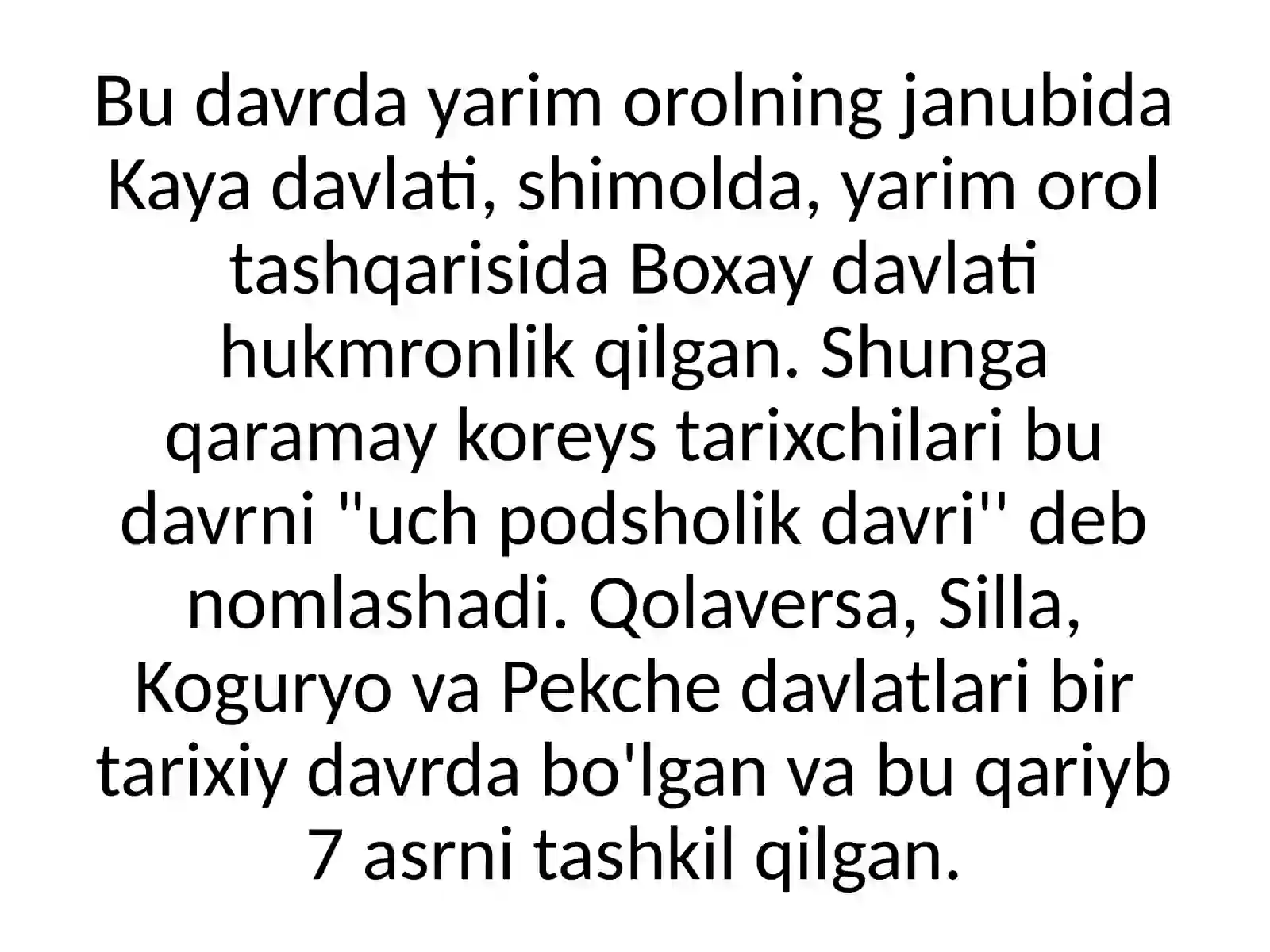 UCH QUROLLIK DAVRI 4