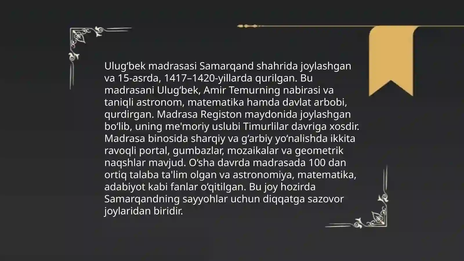 Registon maydoni Samarqand maydani 4