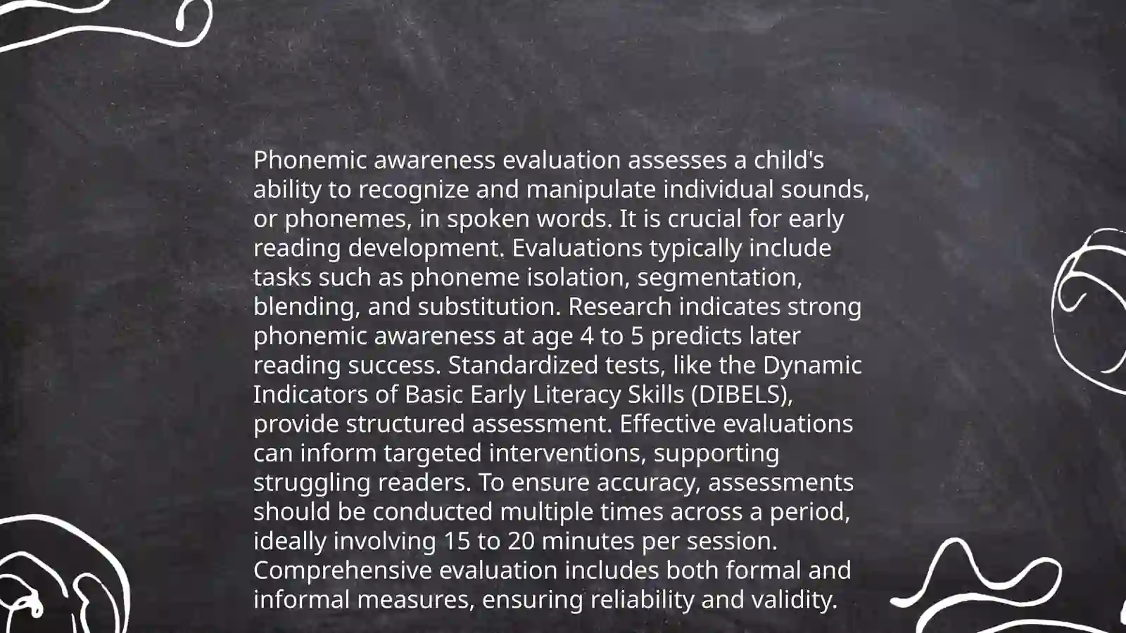 Assessing reading 4