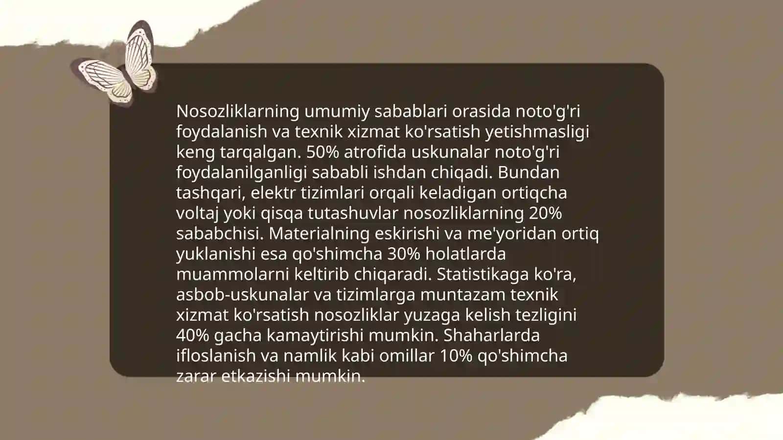 Akumulyator batareyasining nosozliklari va ularga texnik xizmat ko‘rsatish 4