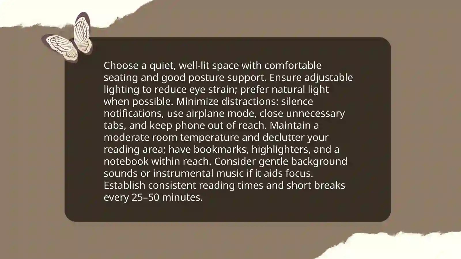 General Reading Tips 4