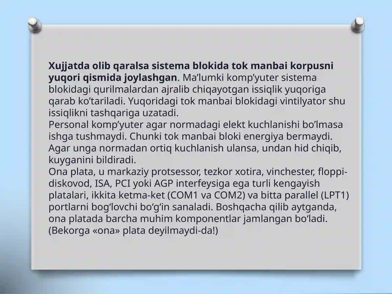SISTEMA BLOKI TARKIBI 4