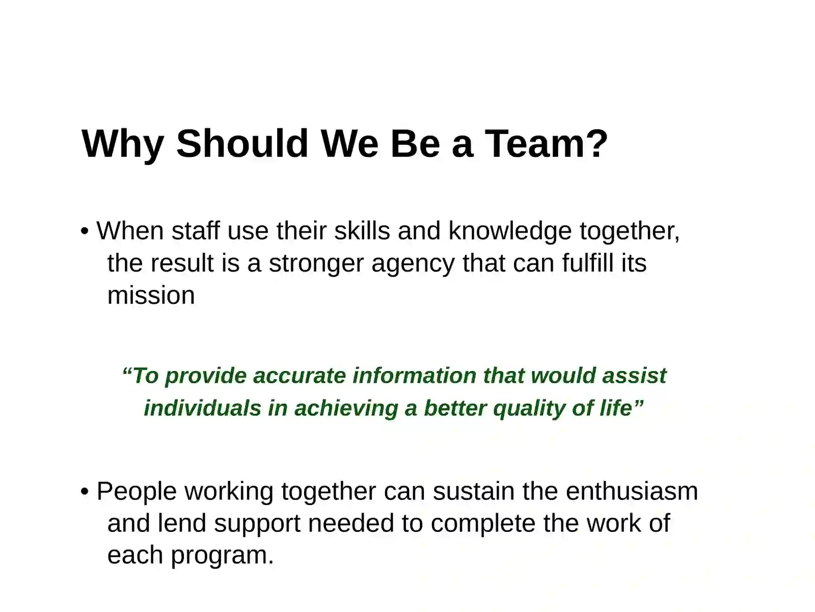 Team Building 4