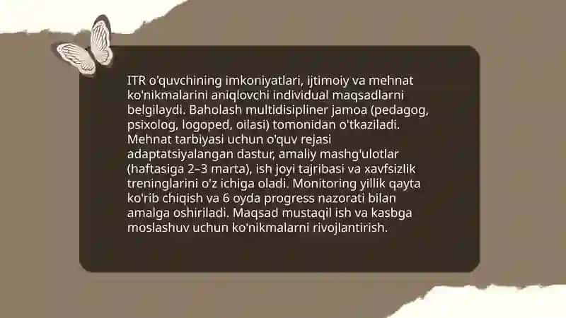 Maxsus maktabda mehnat tarbiyasi va kasbga yoʻnaltirish 4