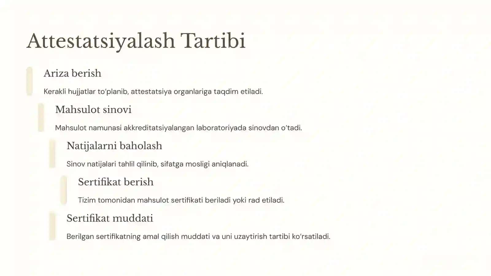 Mahsulot Sifatini Attestatsiyalash Davlat Tizimi 4