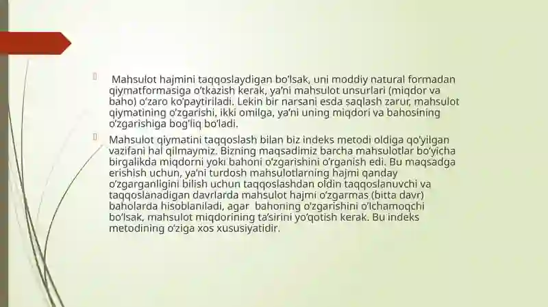 STATISTIK INDEKSLAR 4