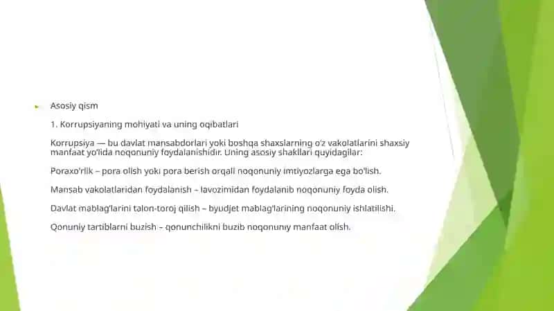 Oʻzbekiston Respublikasi korrupsiyaga qarshi kurashish 4
