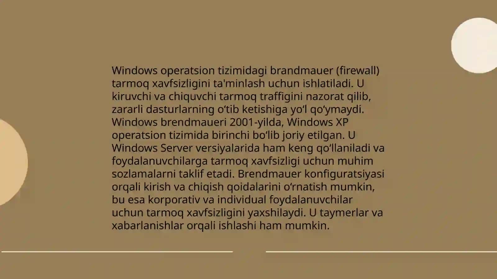 Brandmayerni sozlash 4