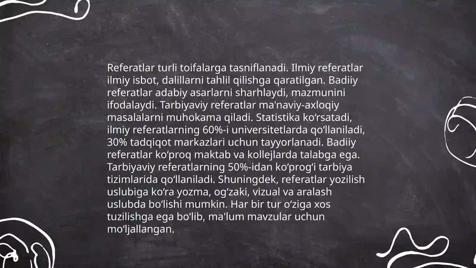 Referat.Referat turlari va tuzilishi 4
