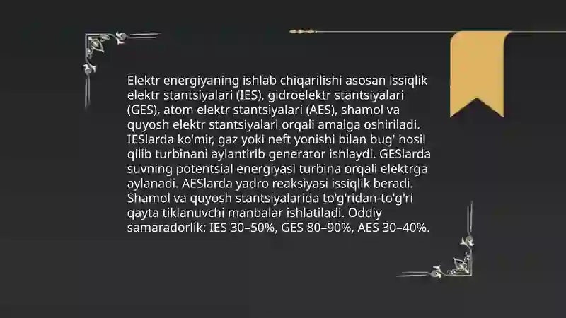 Elektr energiya 4