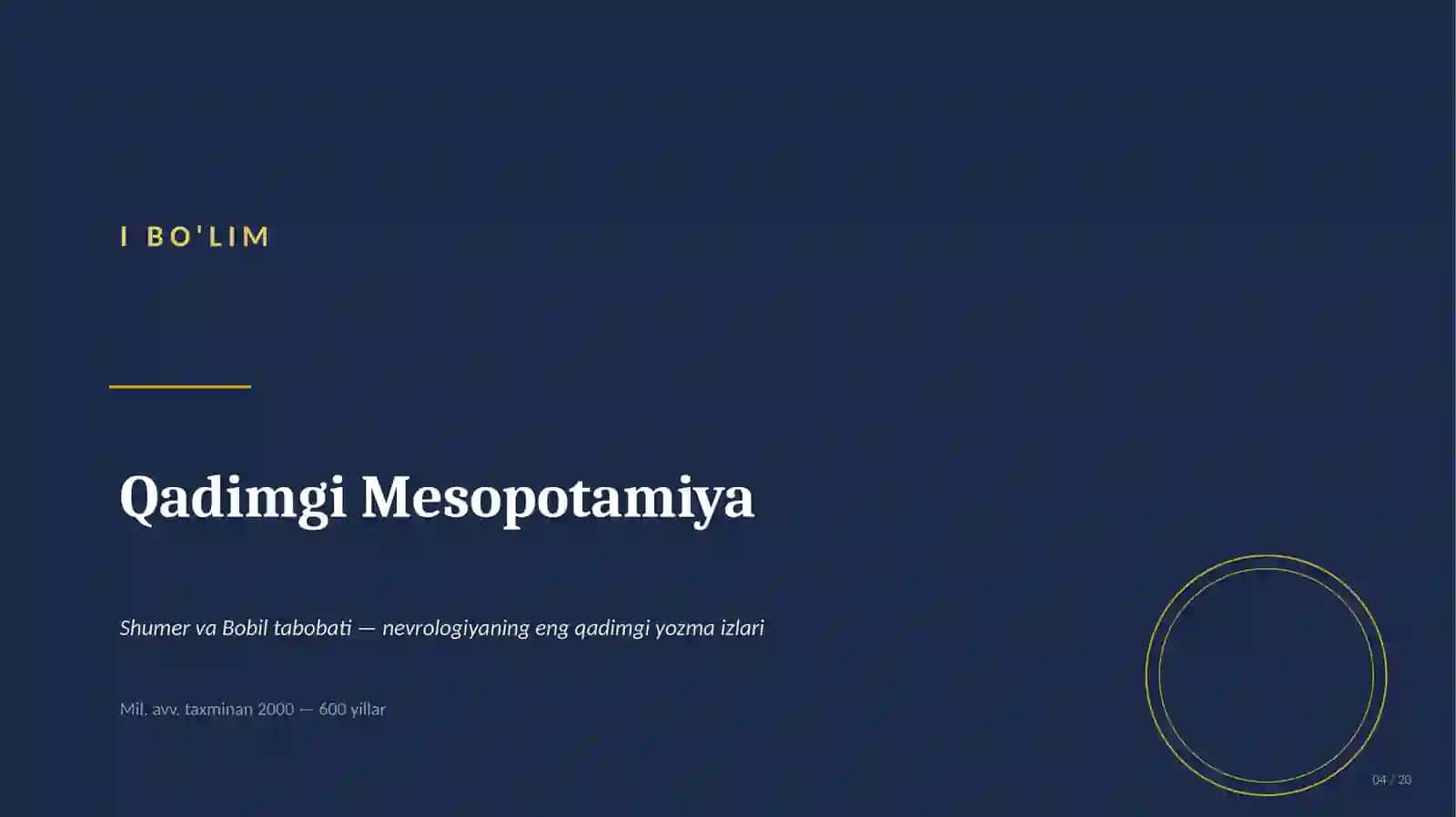 Nevropatologiya tarixi 4