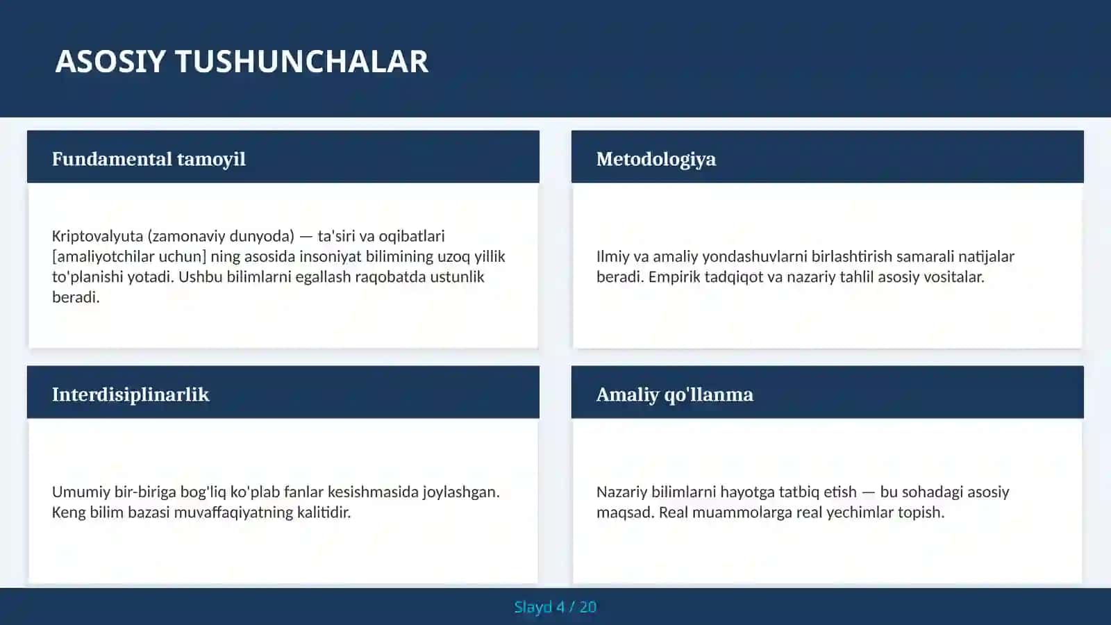Kriptovalyuta (zamonaviy dunyoda) — ta'siri va oqibatlari [amaliyotchilar uchun] 4