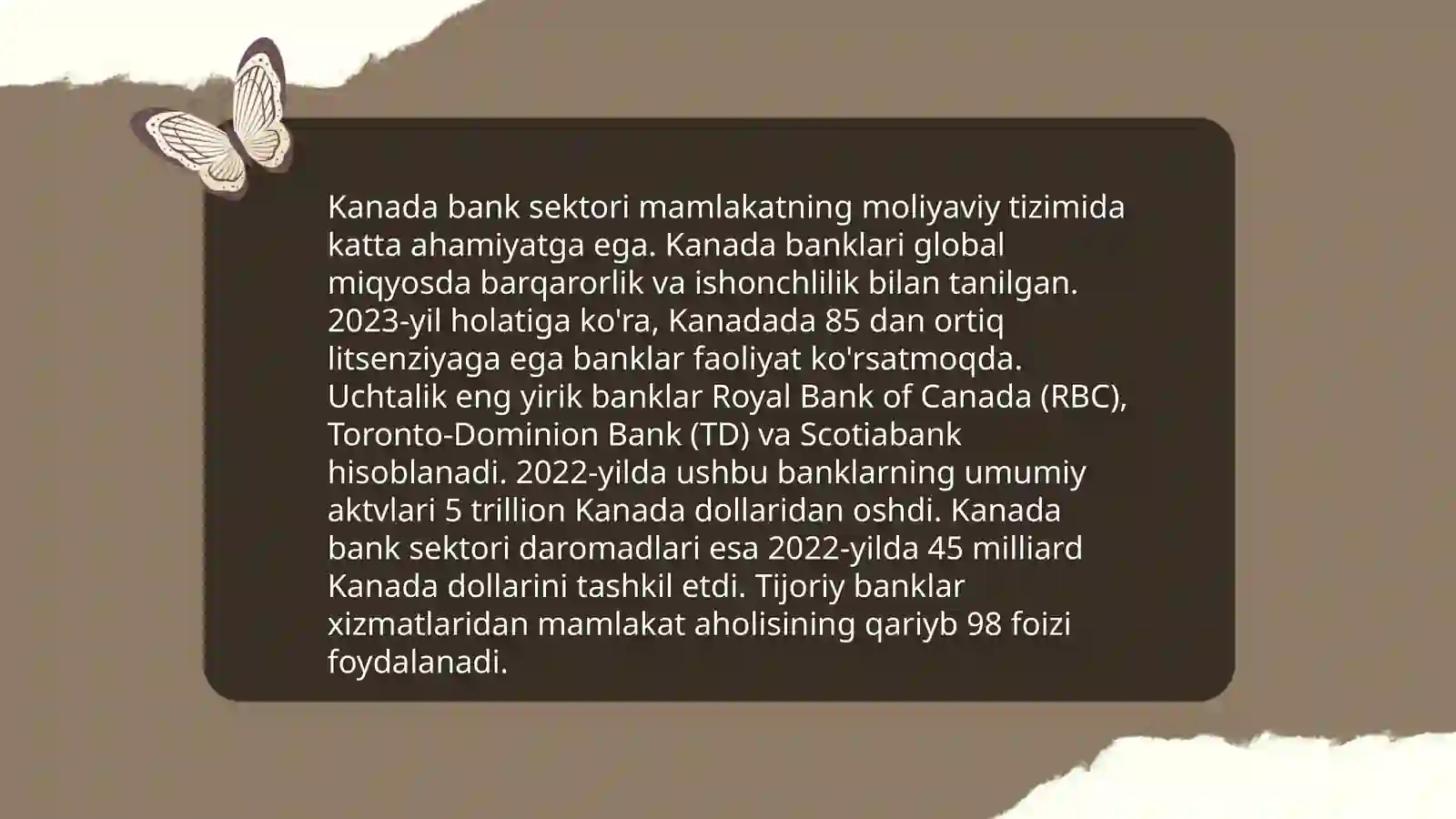 Kanada moliya tizimi 4