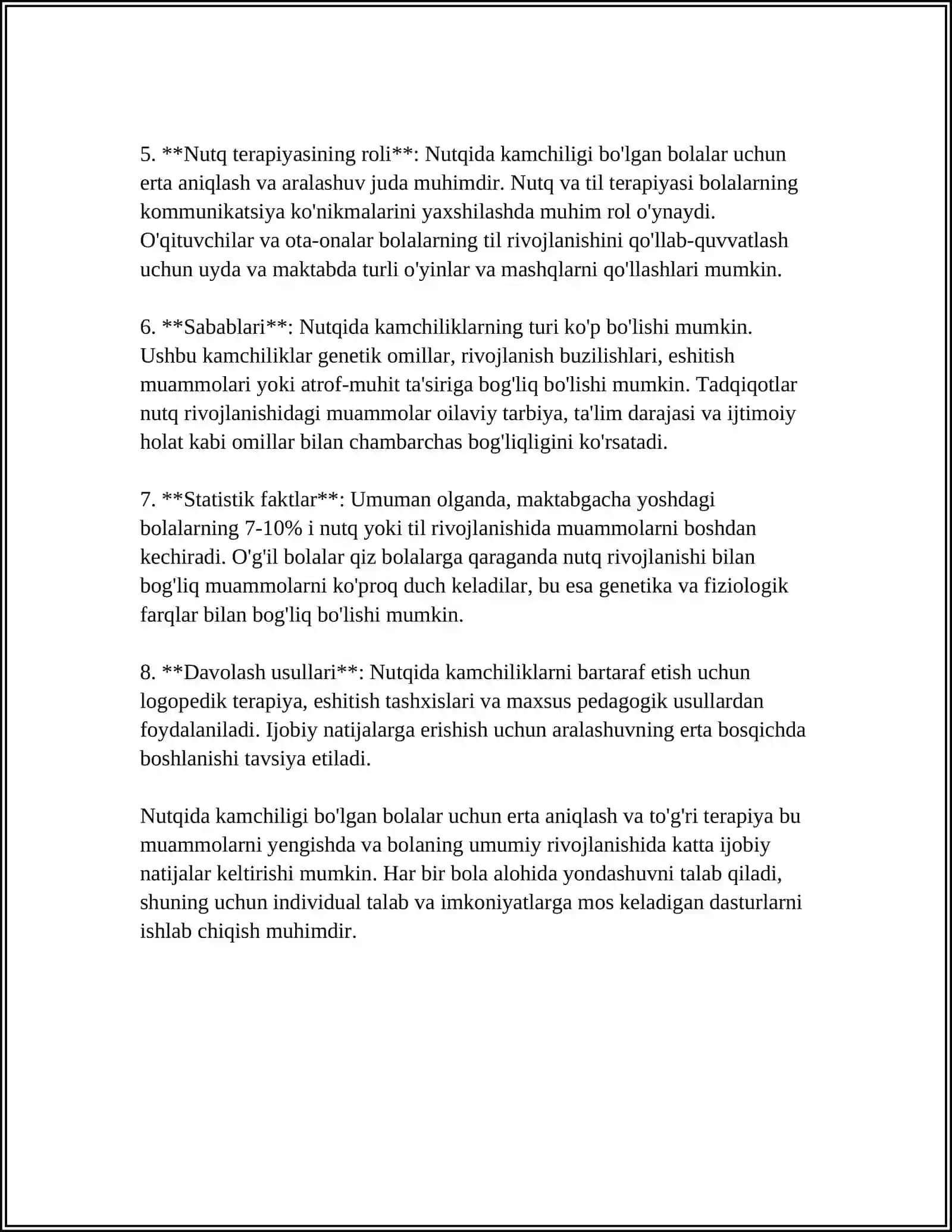 NUTQIDA KAMCHILIGI BOʻLGAN BOLALARNING MULOQOT XUSUSIYATLARI 4