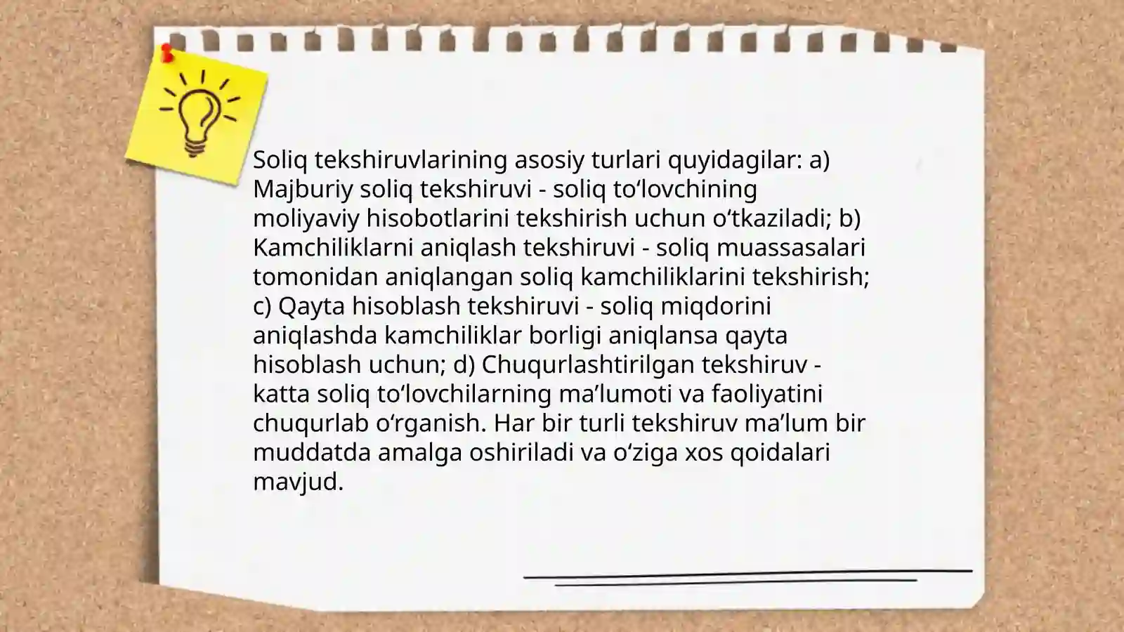 Soliq nazorati hamda soliqga oid huqugbuzarliklar va ularni sodir erganlik uchun javobgarlik 4