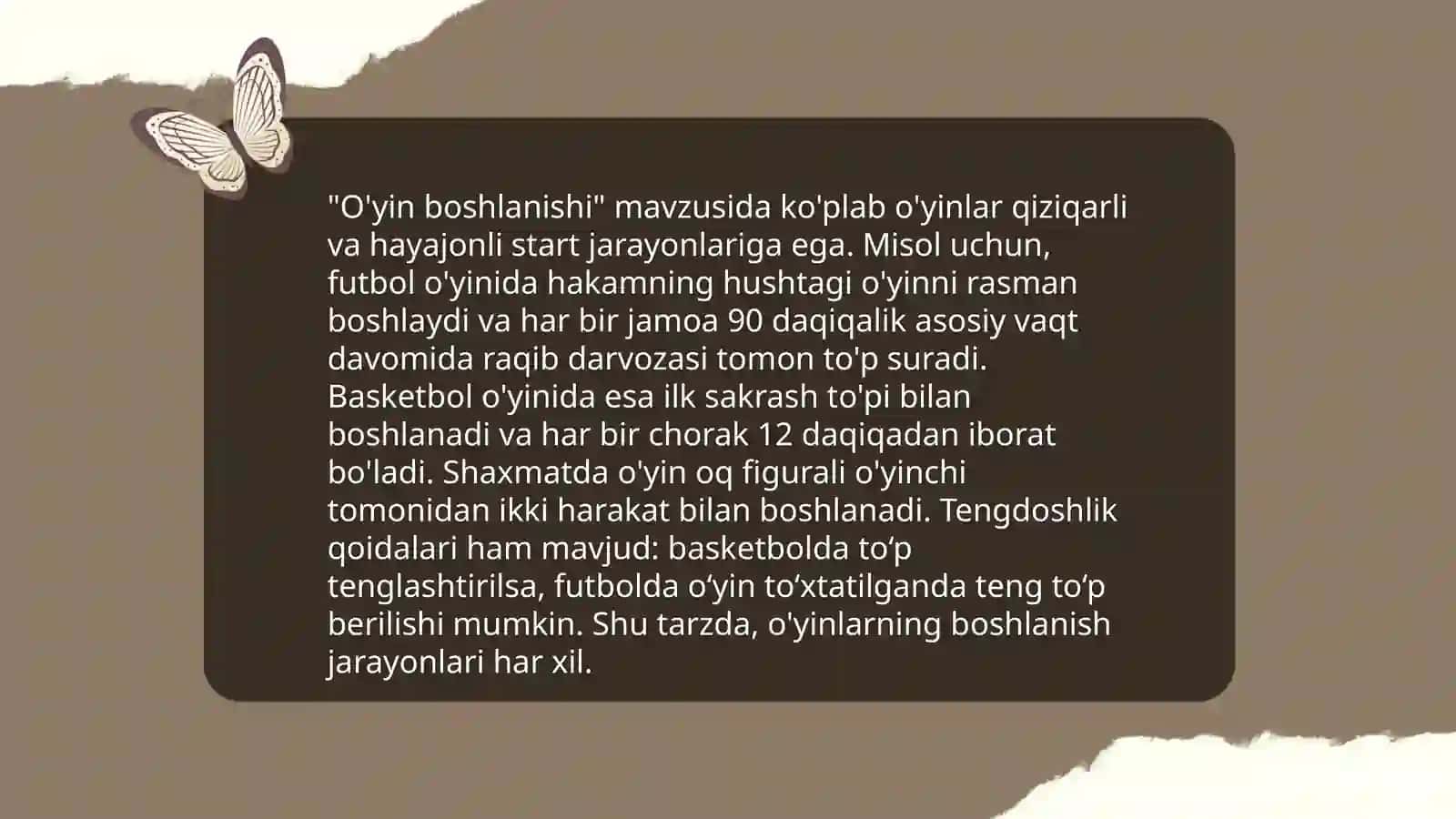 Futbol o`yini maydoni o'lchamlari 4