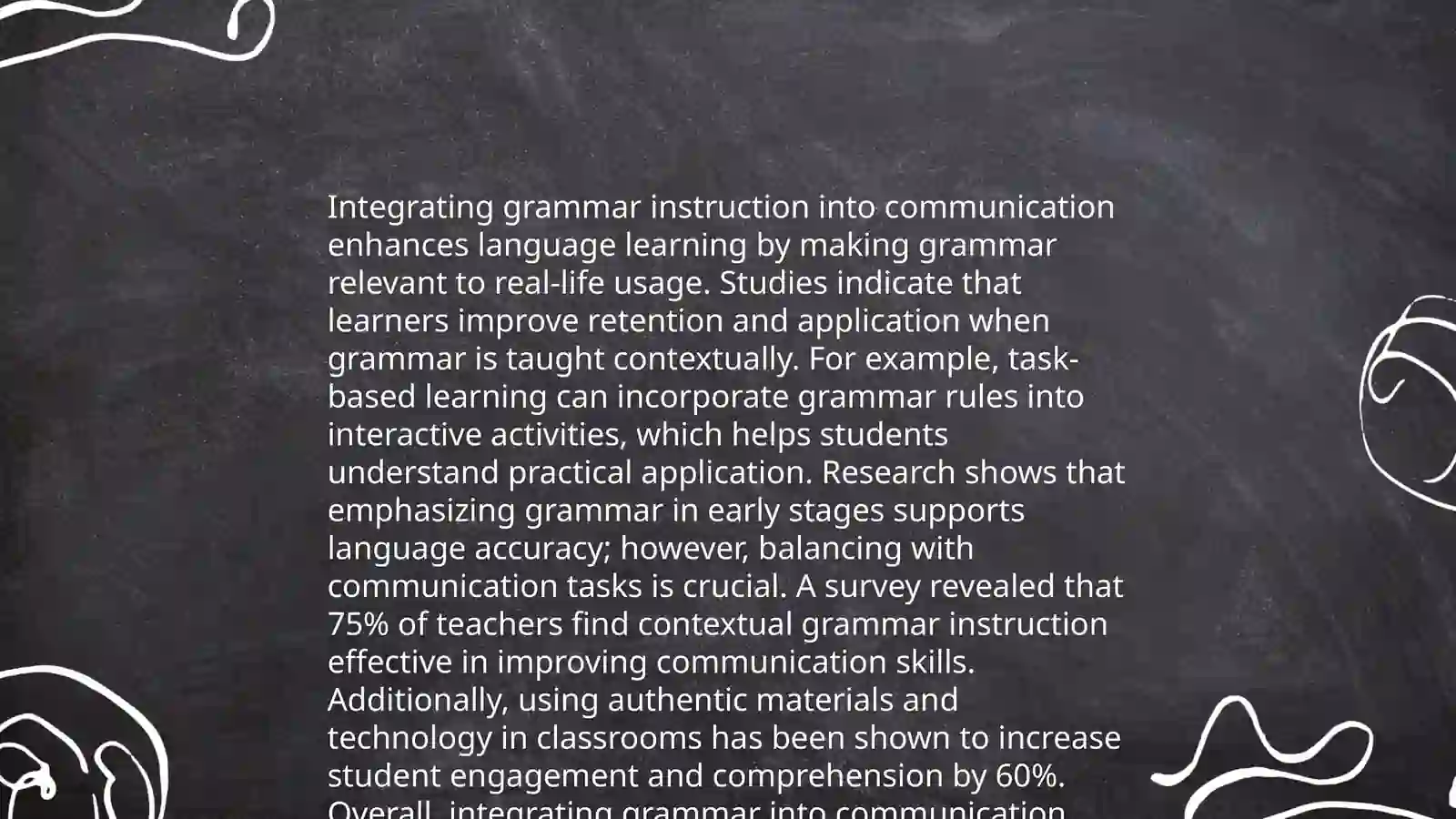 Teaching in grammar context 4