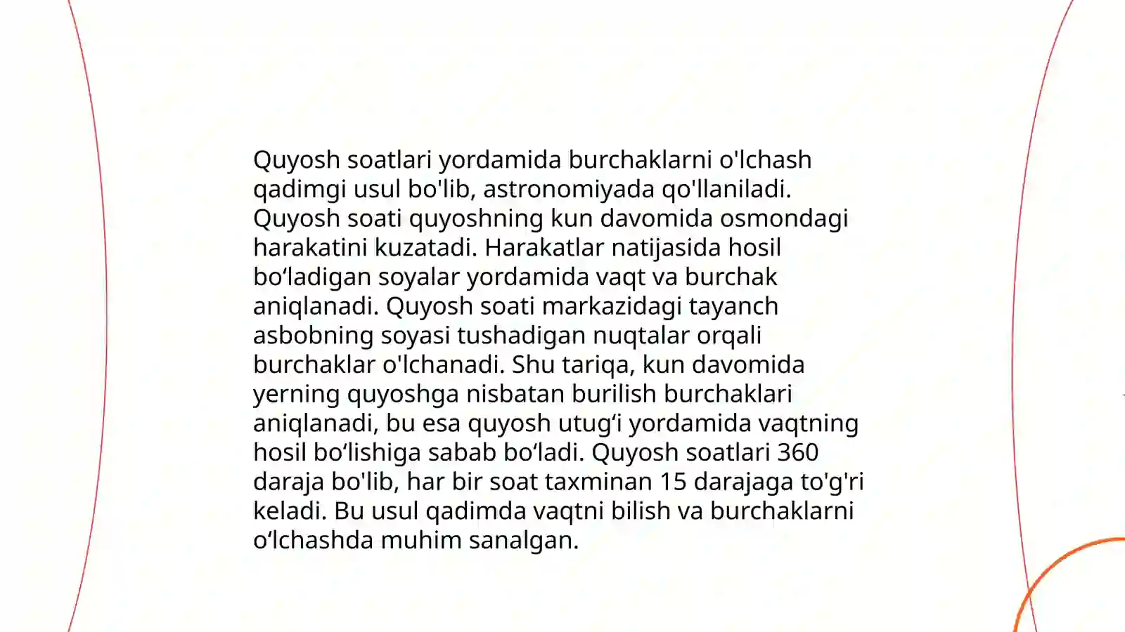 Burchak o'lchov usullari 4