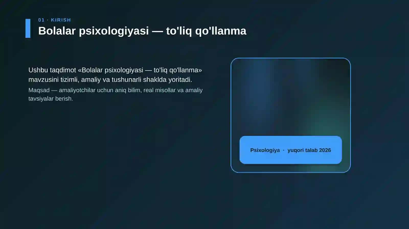 Bolalar psixologiyasi — to'liq qo'llanma 4