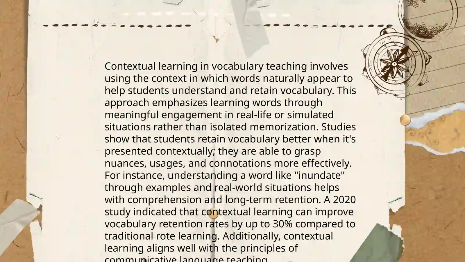Communicative methods in teaching vocabulary 4