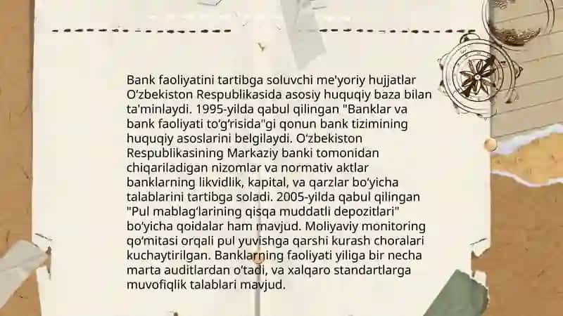 Tijorat banklari faoliyatini tashkil etishning iqtisodiy asoslari 4
