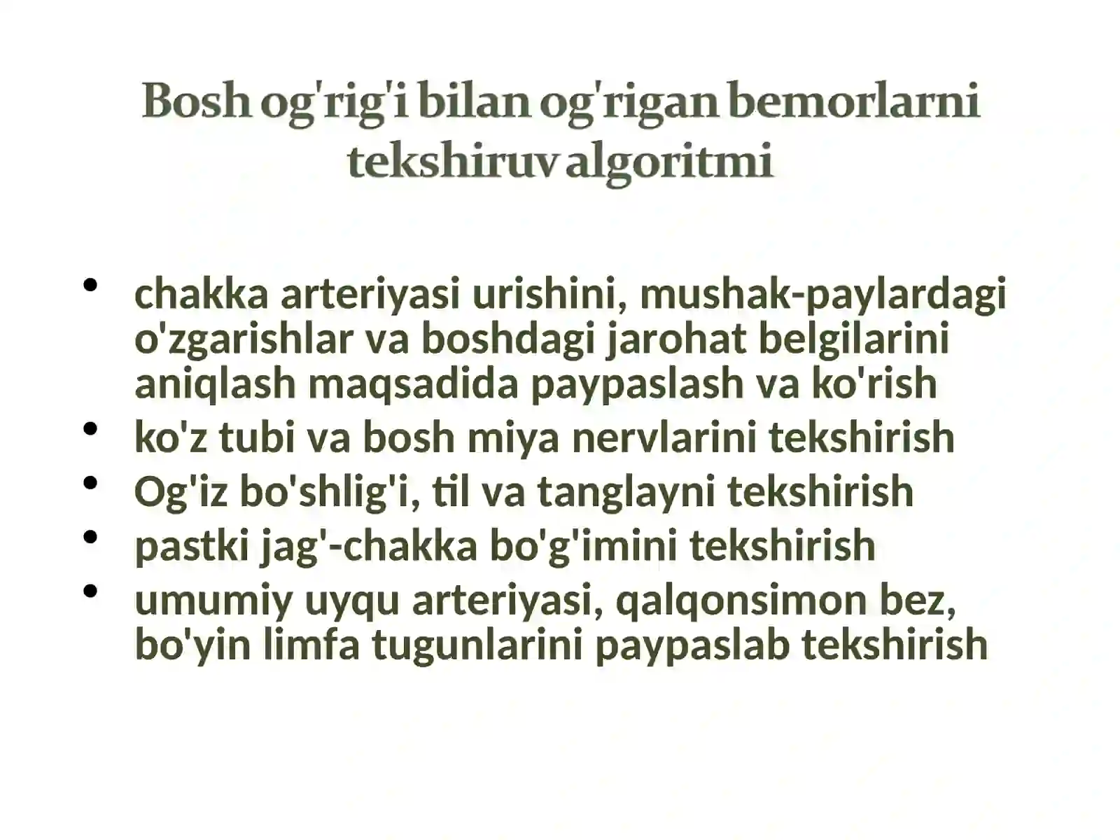 Bosh ogʻrigʻi sindromi 4