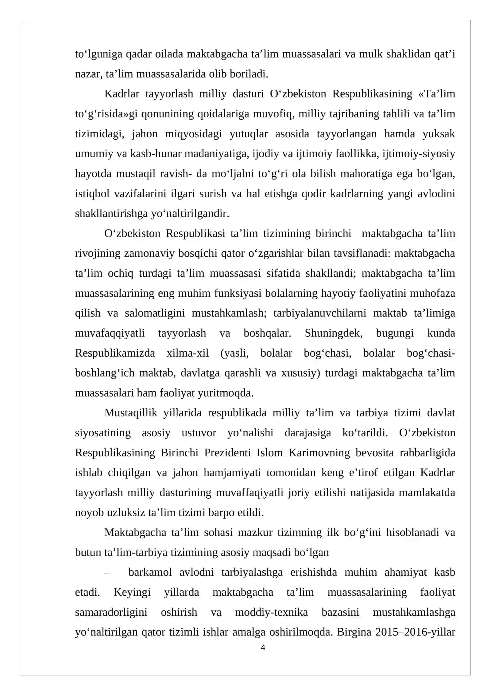 Maktabgach kichik o'rta katta yoshdagi bolalarning nutqini o'stirishning vazifalari, metodlari va vositalari 4