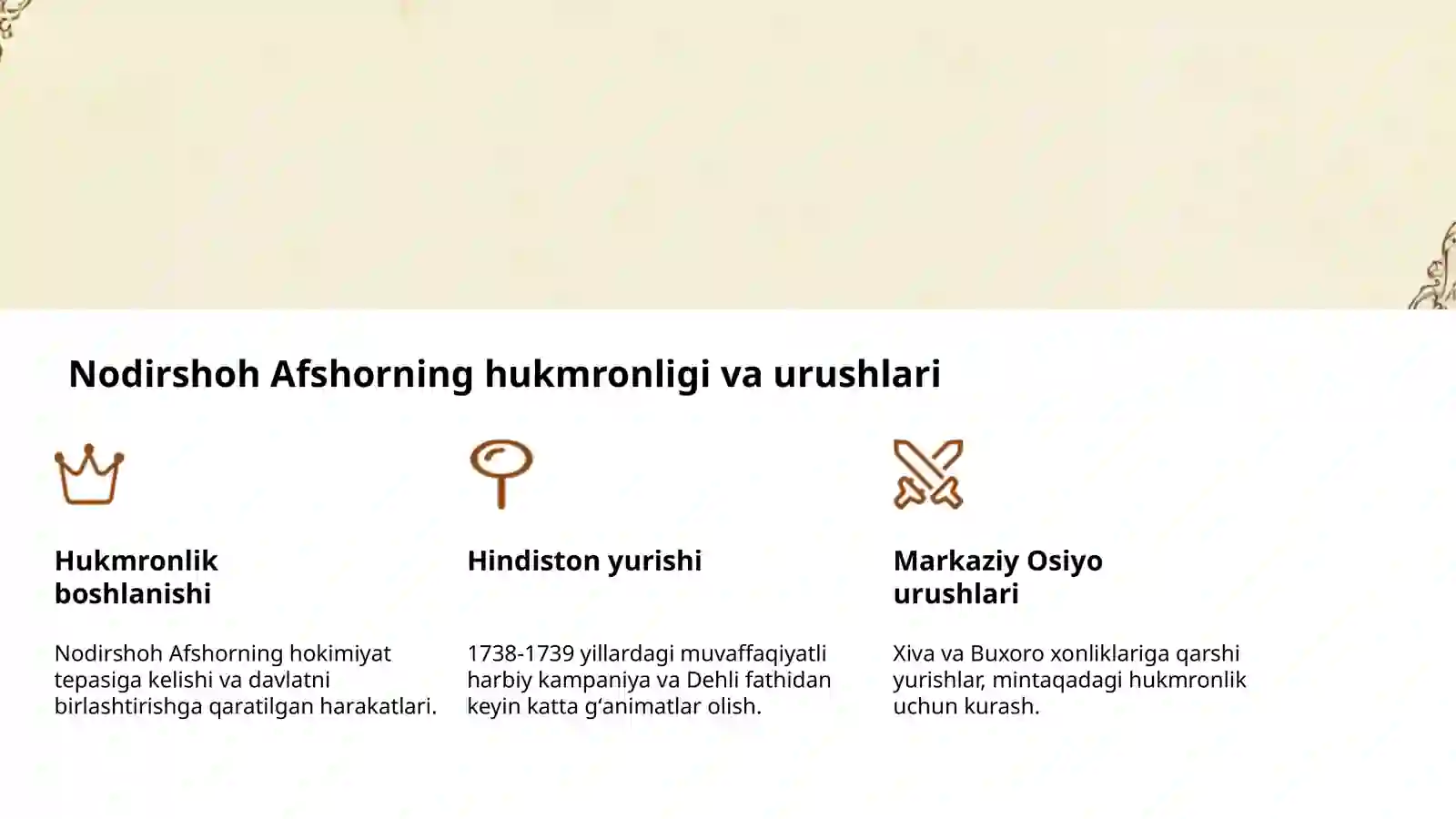 Eronning oltin asrlari: XVI-XVIII 4