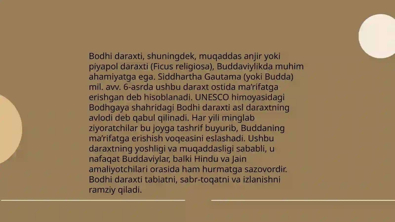 Buddaviylik dinida afsona va rivoyatlar 4