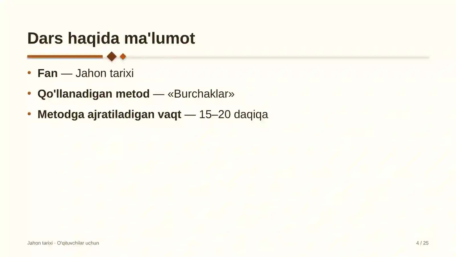 jahon tarixi darslarida burchaklar metodidan foydalanish 7994 4
