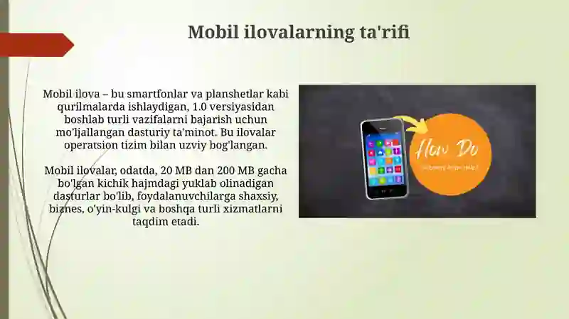 Mobil ilovalar 4