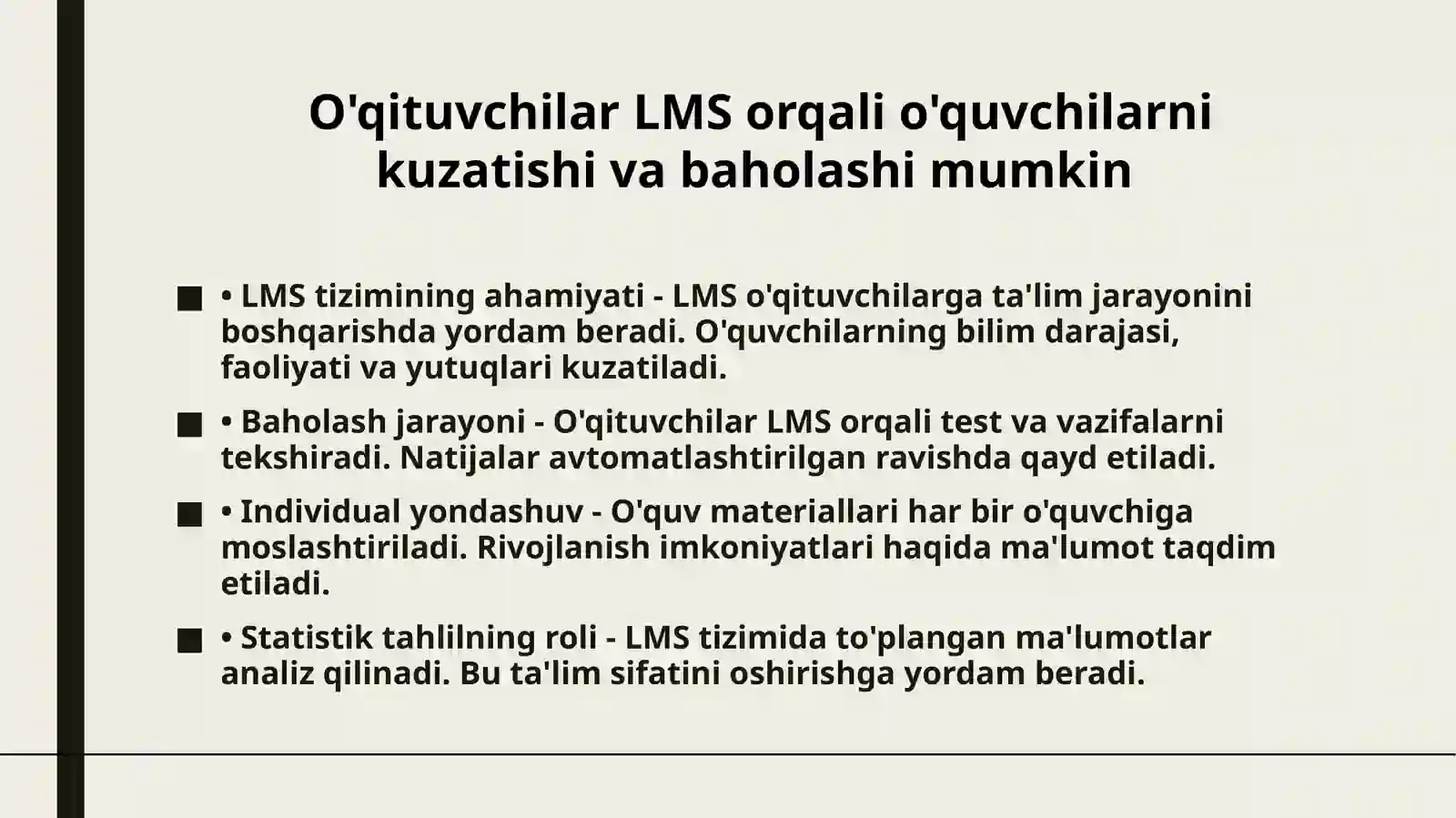 LMS(learning management system)-ta'limniboshqaruvtizimlari 4