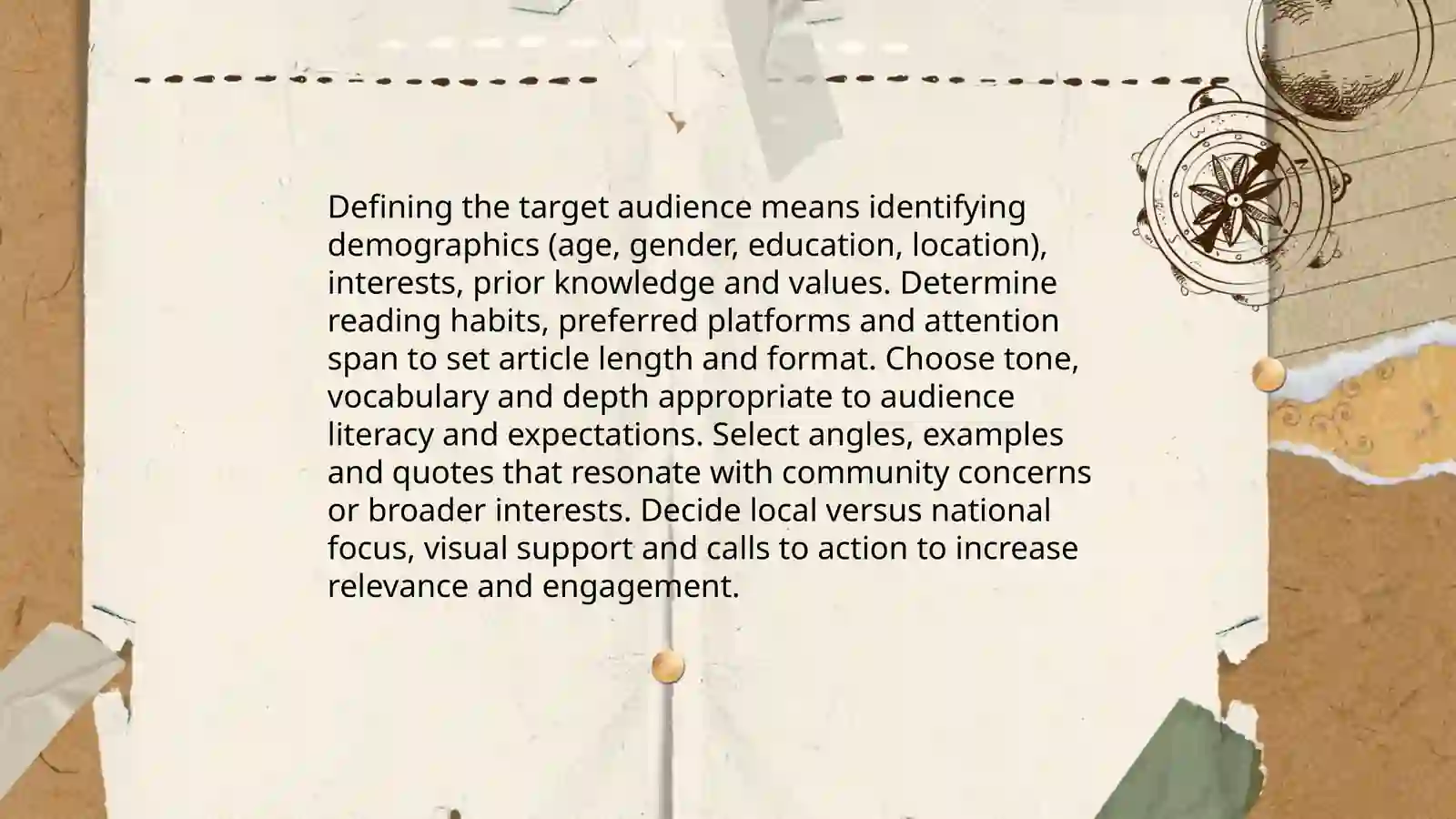 Planning and writing a newspaper article 4