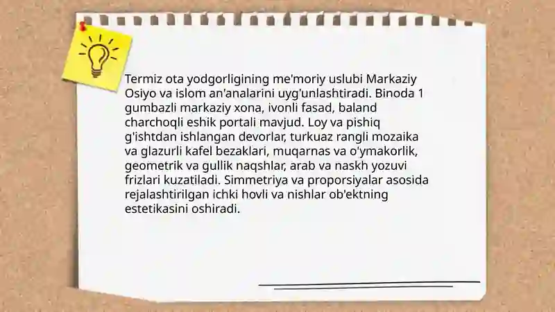 Termiz ota yodgorligi 4