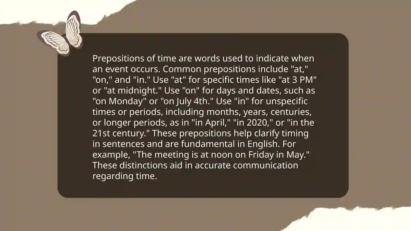 Prepositions 4