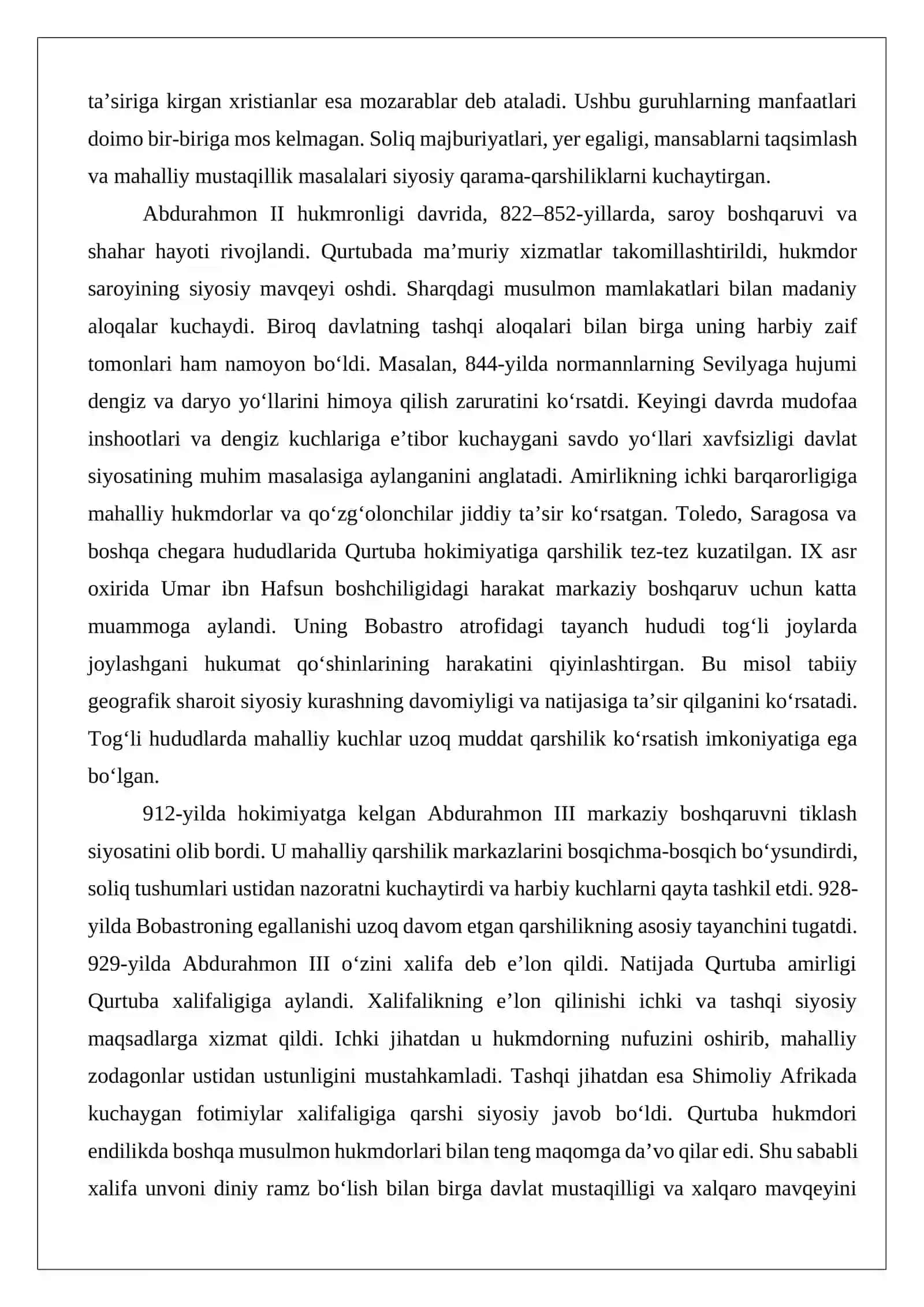 IX-XIII asrlarda Pireney yarim oroli tarixi 4
