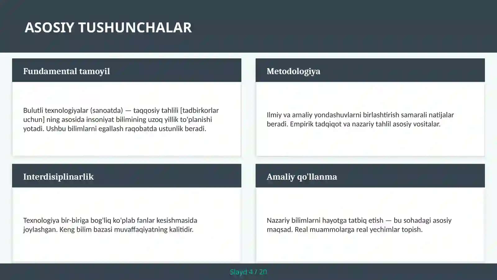 Bulutli texnologiyalar (sanoatda) — taqqosiy tahlili [tadbirkorlar uchun] 4