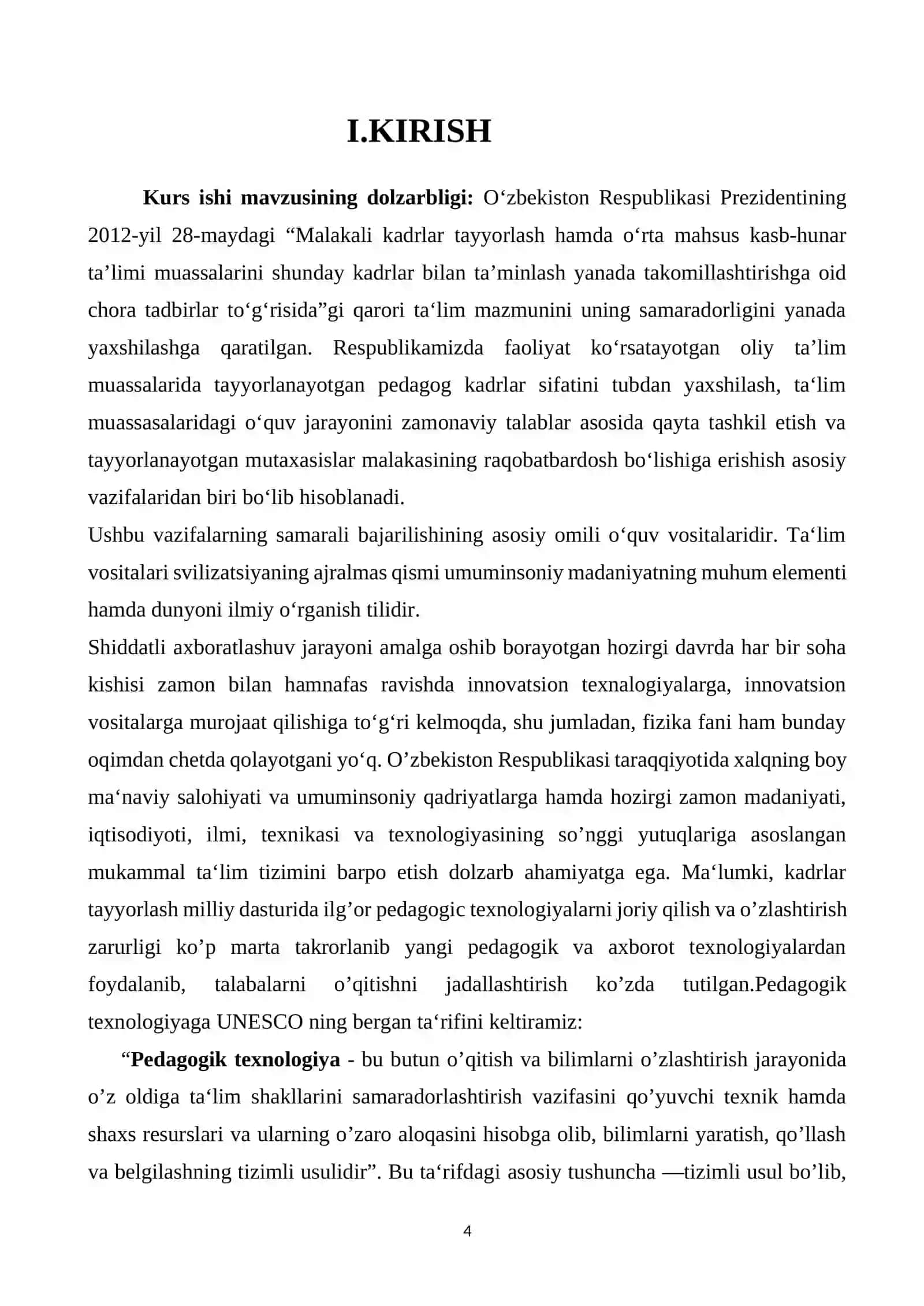 Fizikani o’qitishda o’quvchilarni mustaqil ishashga o’rgatish 4