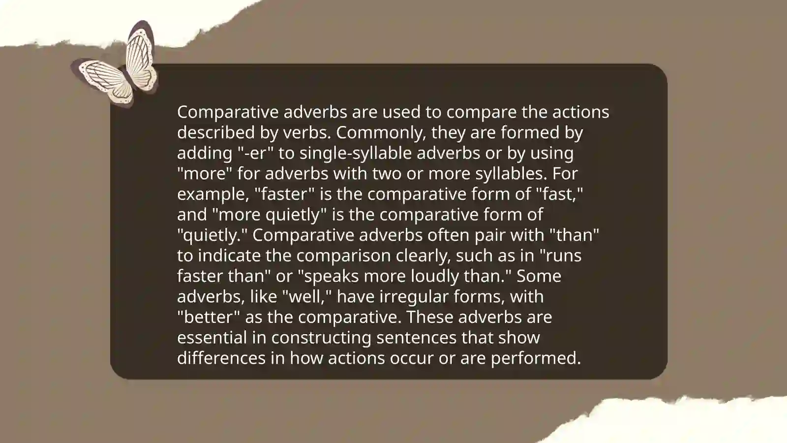 Comparatives 4