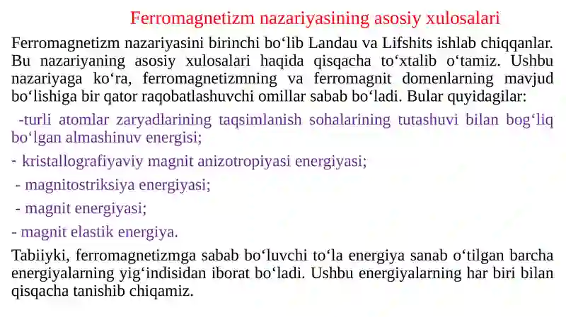 Feromagnitizm 4