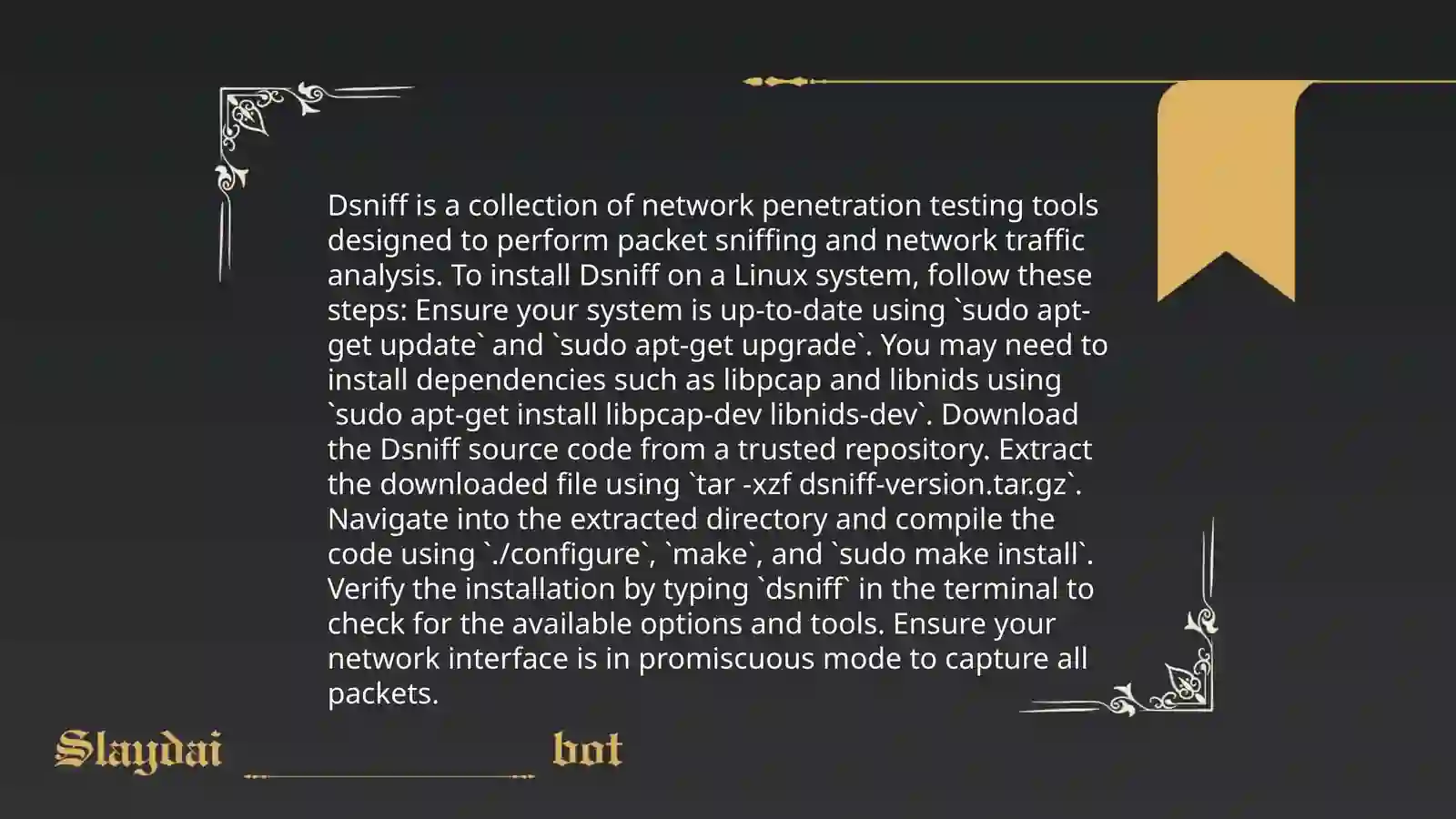 Dsniff 4