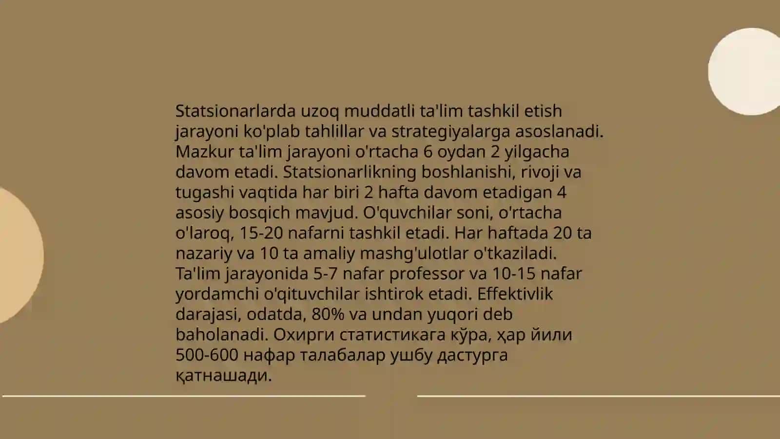 Tibbiyot muassasalari statsionarlarga uzoq muddat davolanayotgan bolalar uchun ta'lim muhitini yaratish va qo'llab-quvvatlash 4