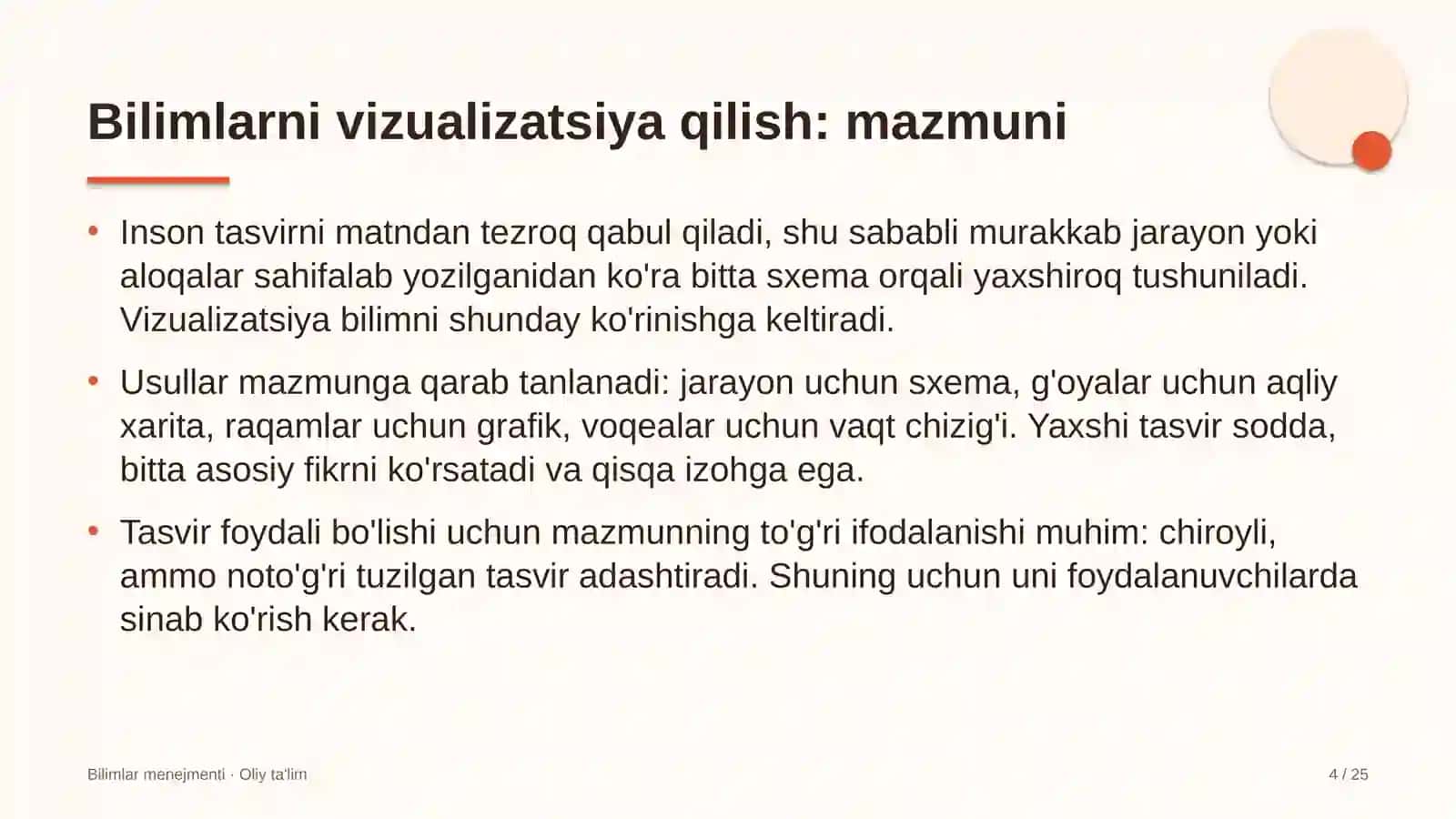 elektron hujjat aylanishi tizimlarida bilimlarni vizualizatsiya qilish 4712 4