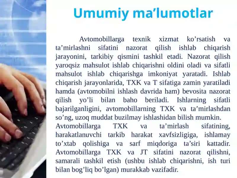 Texnik tizimlarni boshqarish 4
