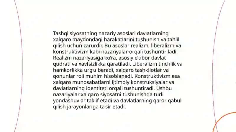 Xalqaro huquq tashqi siyosat diplomatiya 4