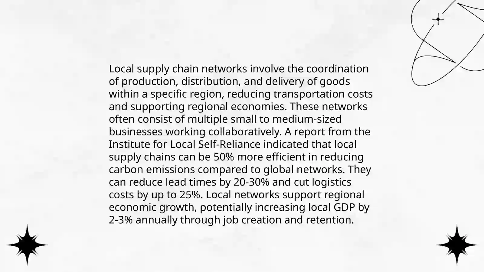 Global vs Local Logistics 4