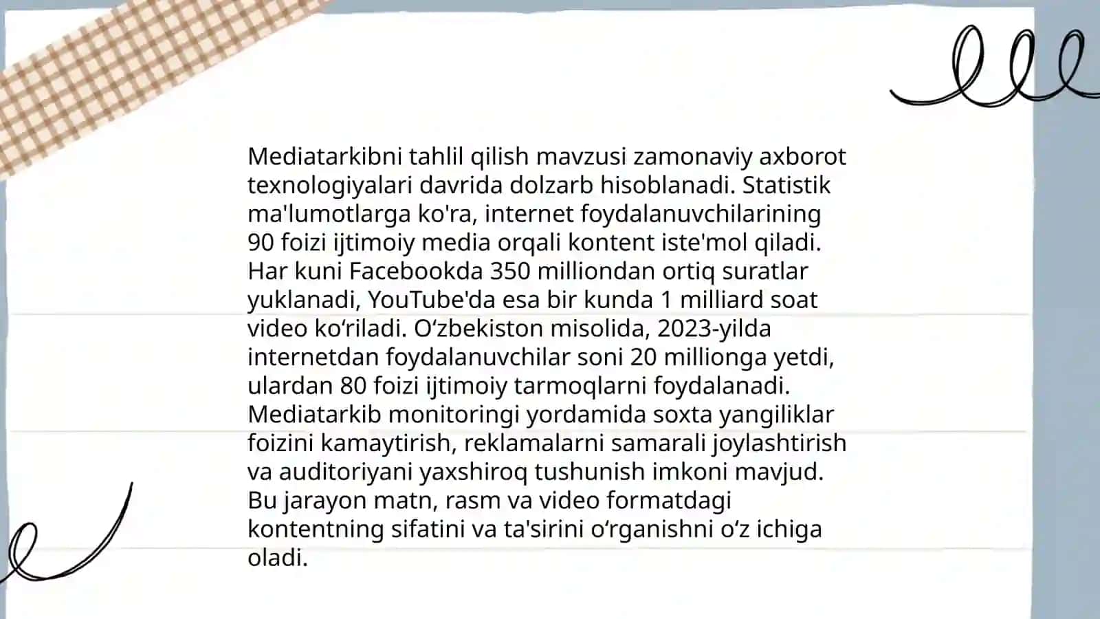 Mediasavodxonlikning asosiy tushunchalari va ahamiyati 4